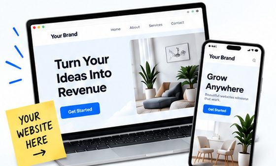 Ejemplo de página web hecha por Cheap Cheap Websites